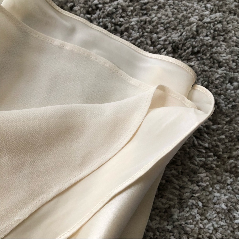 Reformation Maysen Silk Dress - Fior Di Latte - Picture 6 of 9